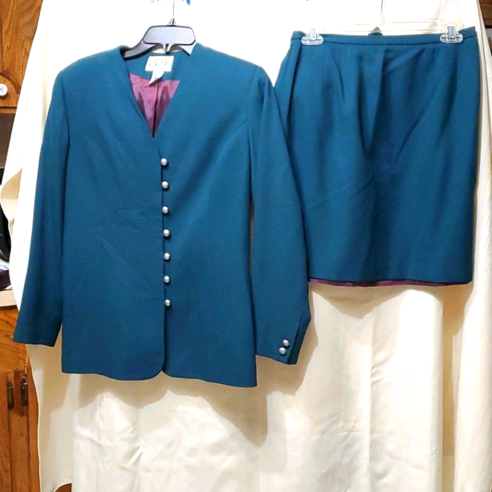 Womens 2pc Business Skirt Suit